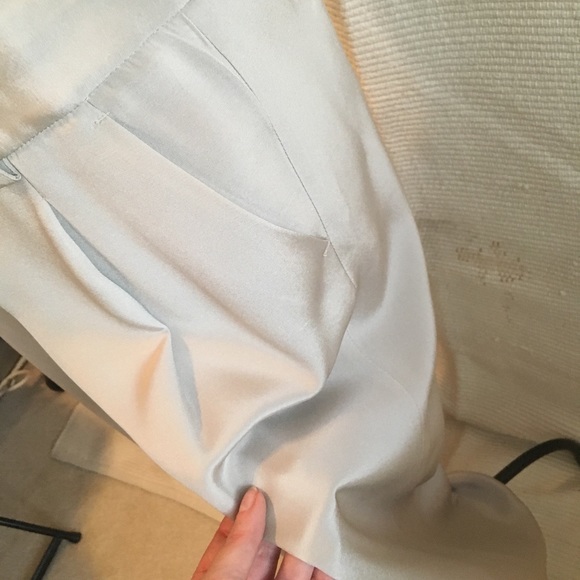 SOLD NWOT Alice & Olivia Silk Slacks - Picture 4 of 8